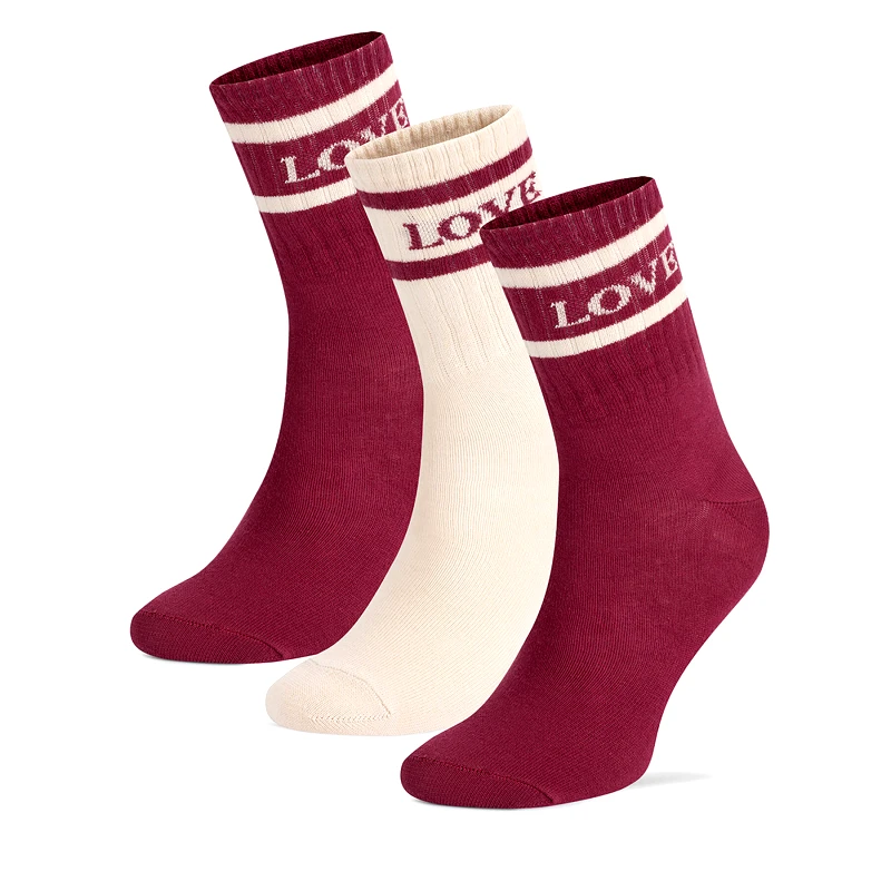 Fila Κάλτσες Fila F3608-AW24 (3-pack) Ροζ