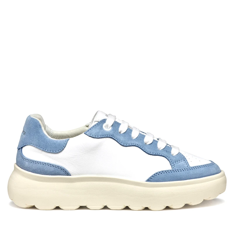 Geox Αθλητικά Geox D Spherica Ec4.1 D55TCA 08522 C0270 Λευκό