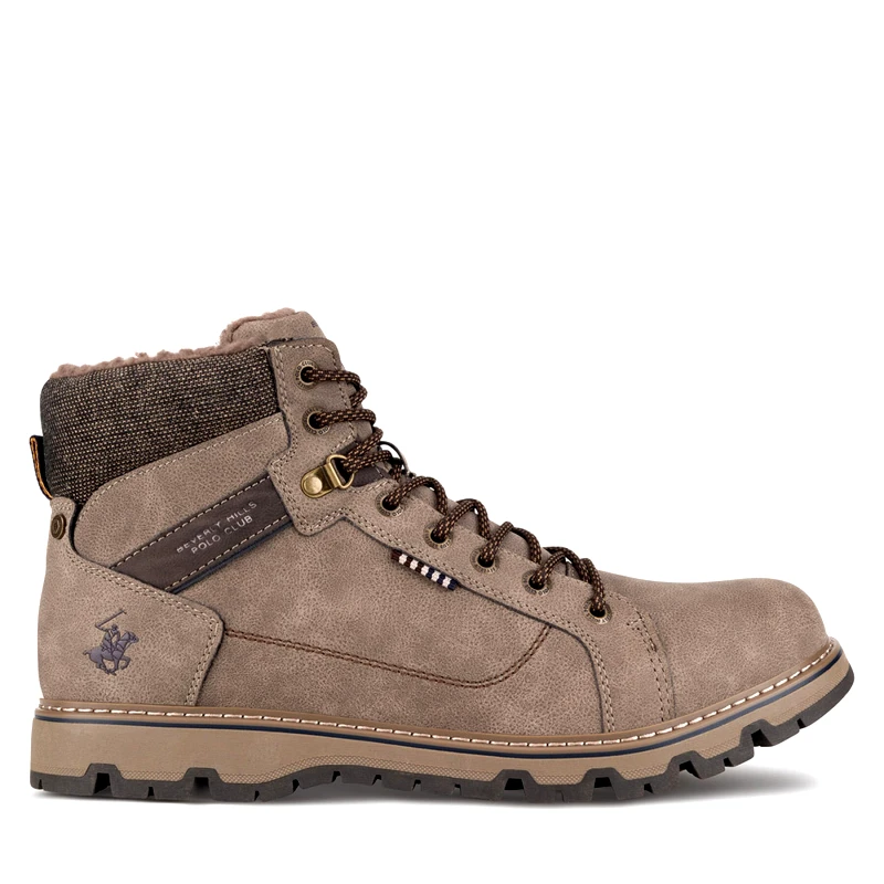 Beverly Hills Polo Club Μποτίνια Beverly Hills Polo Club 23AB520 Γκρι