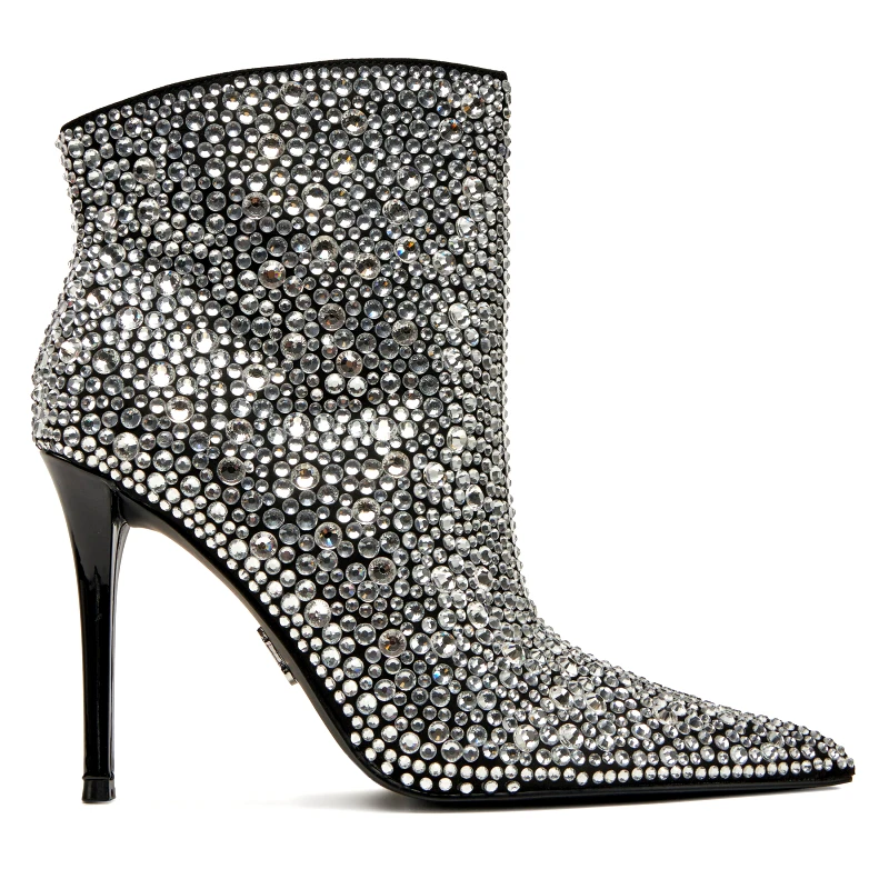 Steve Madden Μποτάκια Steve Madden Sentinel-R SM11003450 Ασημί