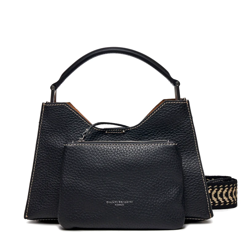 Gianni Chiarini Τσάντα Gianni Chiarini Aurora BS 10565 RNGDBL-NAETN Μαύρο