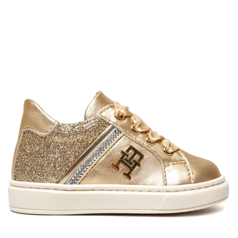 Tommy Hilfiger Αθλητικά Tommy Hilfiger Sneaker Bassa Allacciata T1A9-33932-0829 M Χρυσό