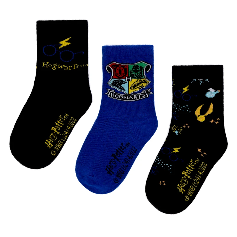 Harry Potter Κάλτσες Harry Potter ACCCS-AW24-226WBHP (3-pack) Μαύρο