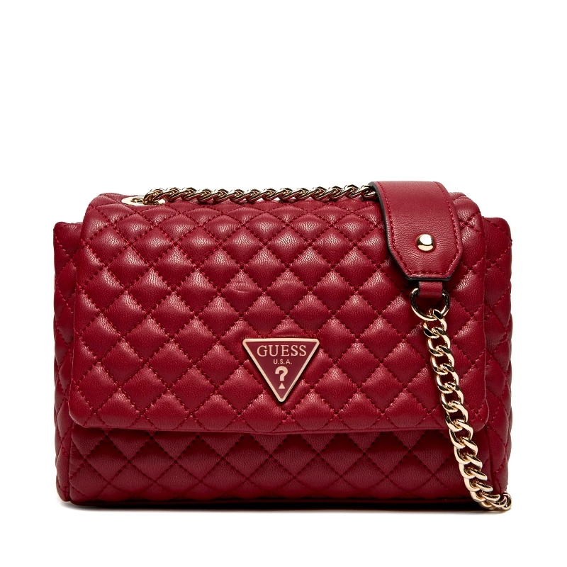 Guess Τσάντα Guess HWEQG9 54121 Μπορντό
