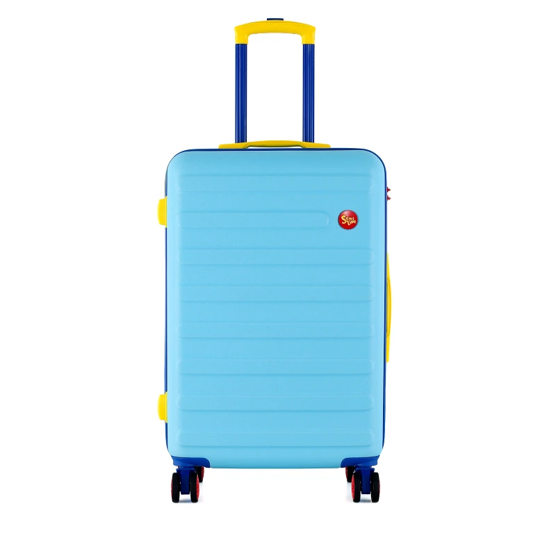 Semi Line Μεσαία Βαλίτσα Semi Line T5844-2 Μπλε