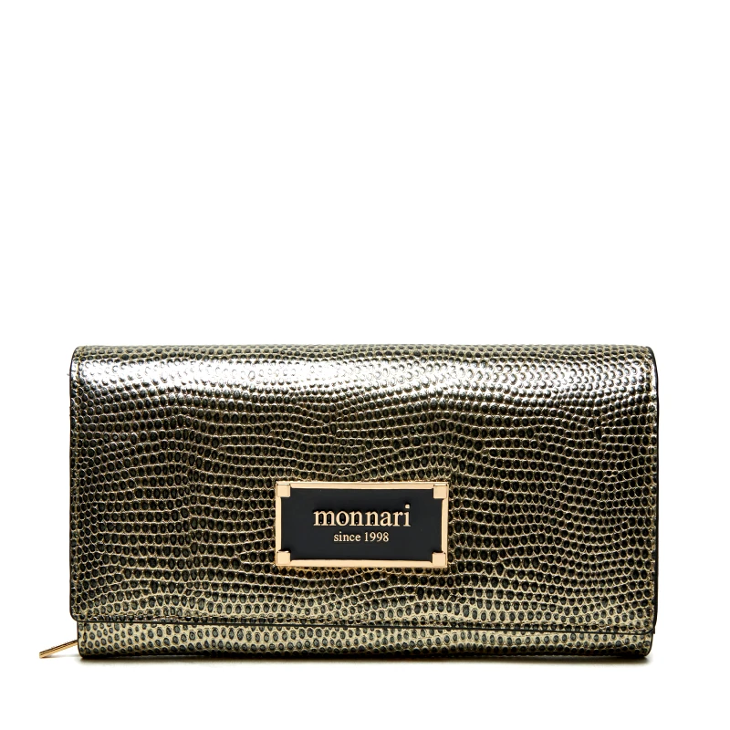 Monnari Πορτοφόλι Monnari PURIMP0-24Z-PUR0250-K023D000-R00 Χρυσό