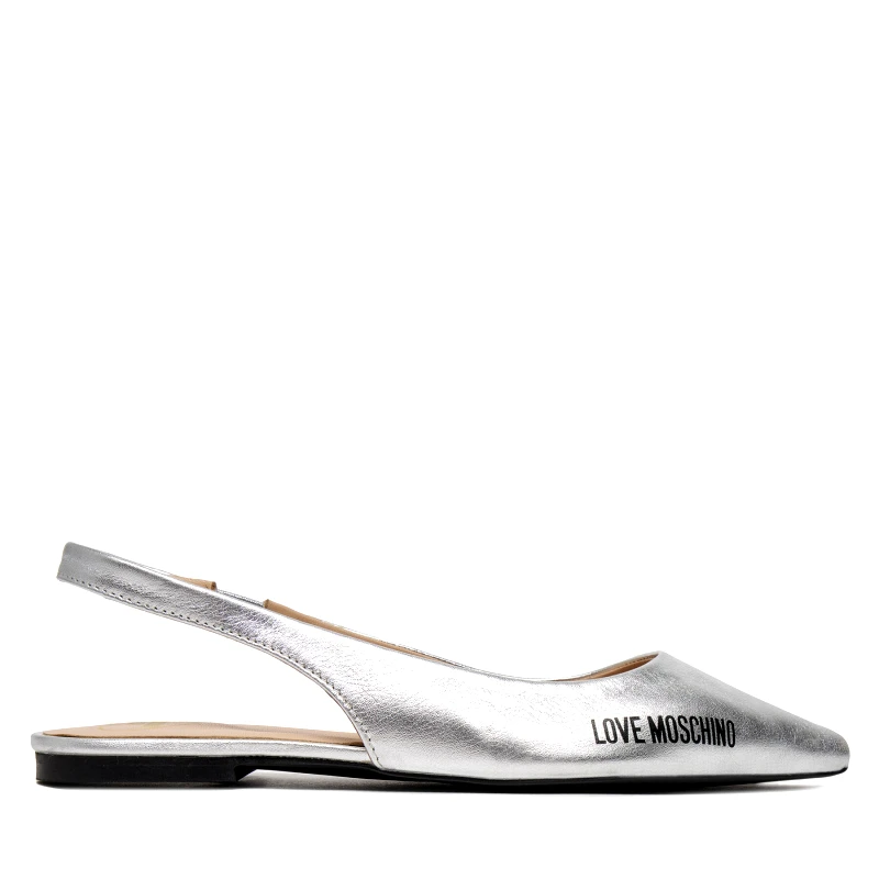 LOVE MOSCHINO Σανδάλια LOVE MOSCHINO JA11021G1MIF0902 Ασημί