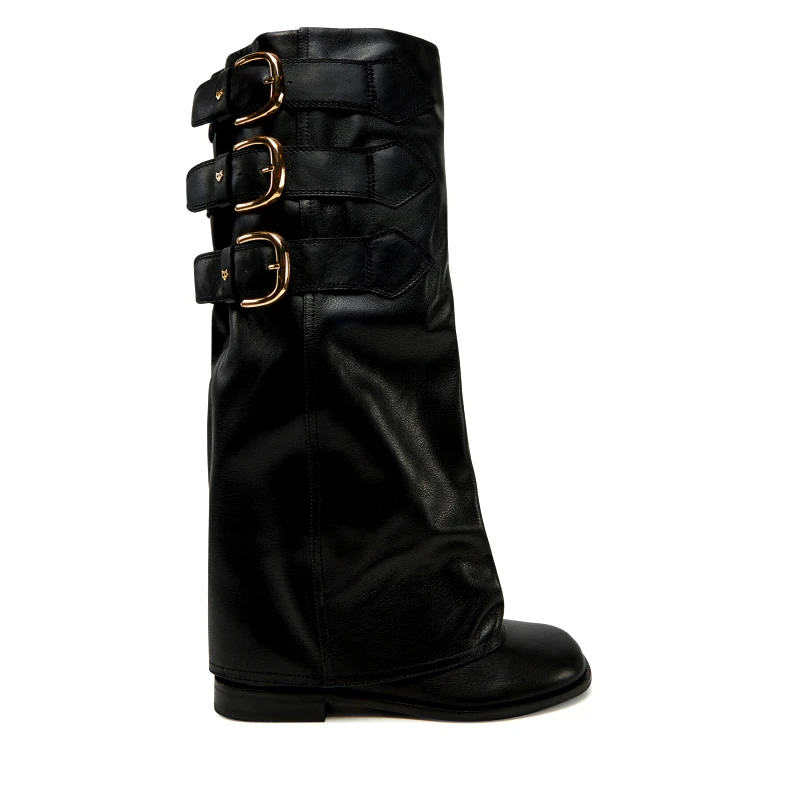 Naked Wolfe Μπότες Naked Wolfe Anchor 00007 Μαύρο