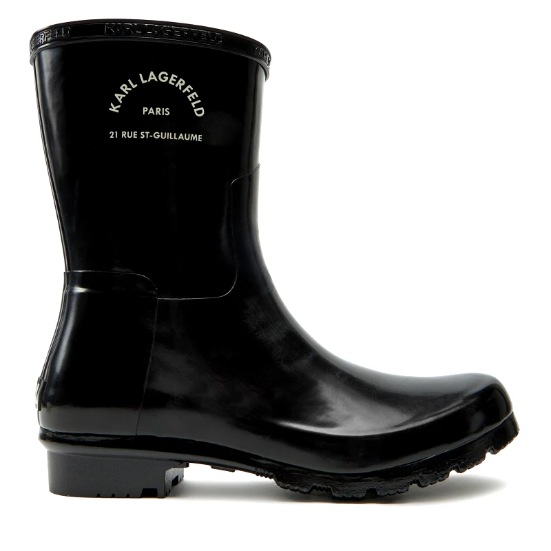 KARL LAGERFELD Γαλότσες KARL LAGERFELD KL47075S Μαύρο