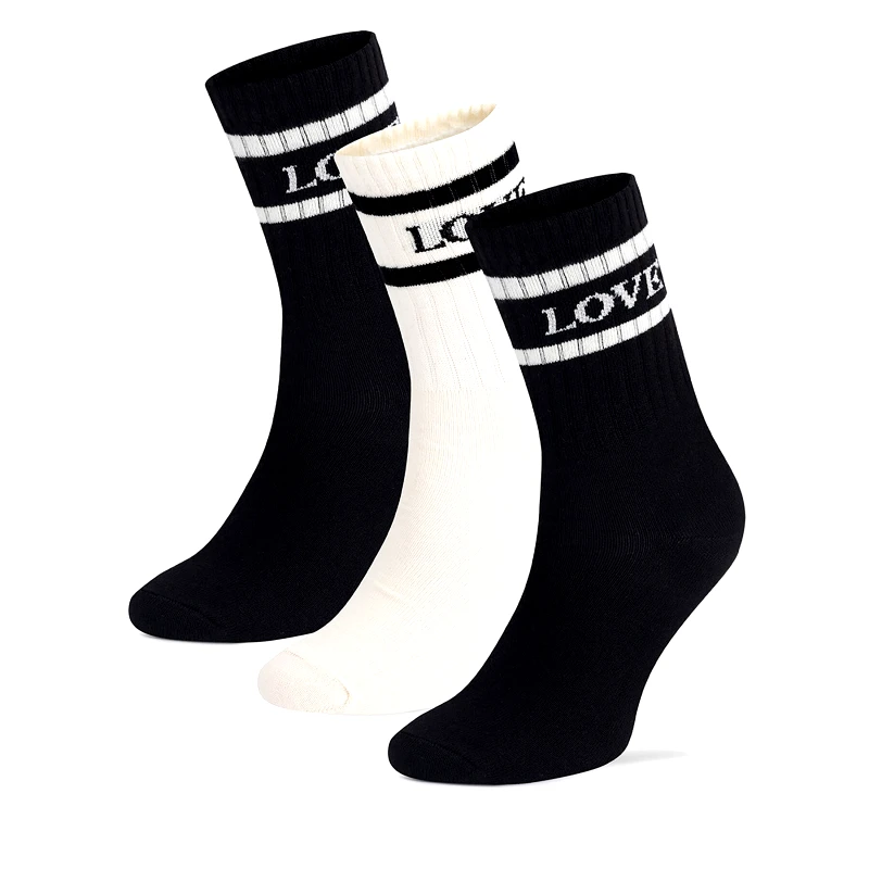 Fila Κάλτσες Fila F3608-AW24 (3-pack) Μαύρο