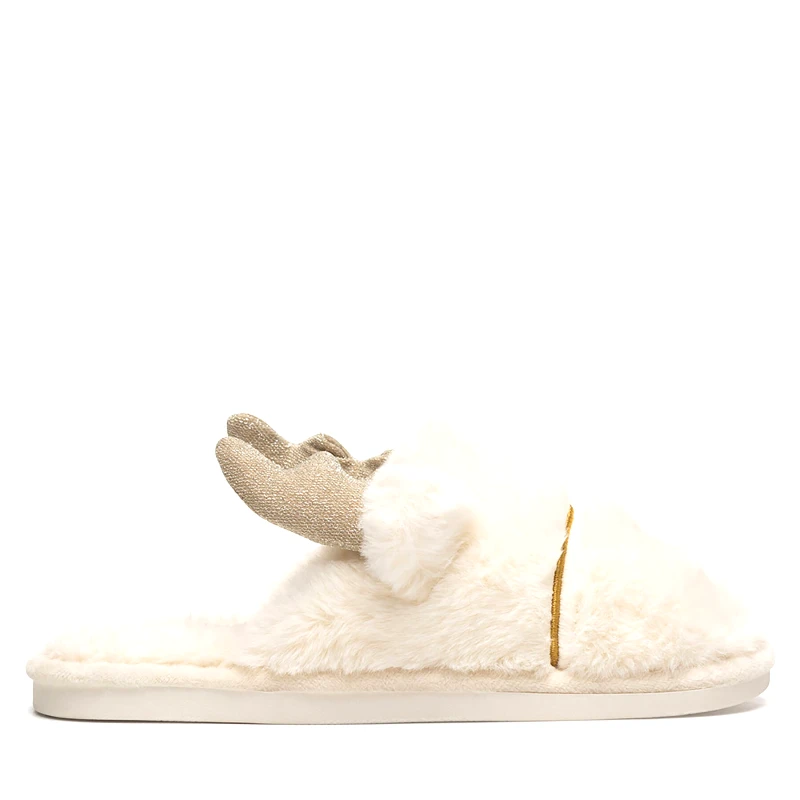 Home & Relax Παντόφλες Σπιτιού Home & Relax BE-C21 Εκρού