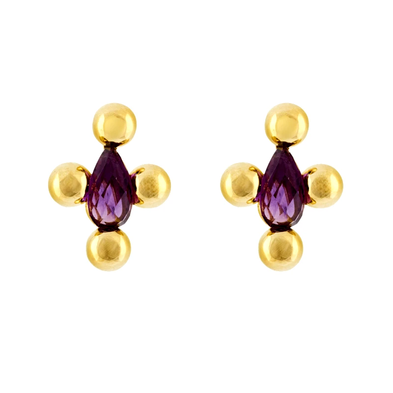 TOUS Σκουλαρίκια TOUS Sugar Party 1004229300 Χρυσό