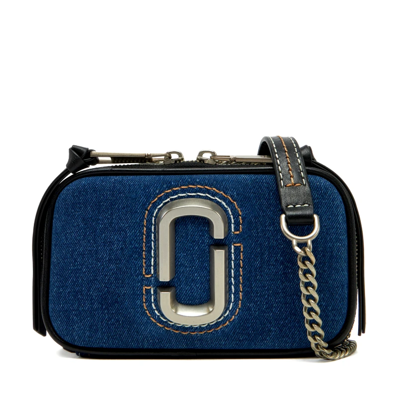 Marc Jacobs Τσάντα Marc Jacobs The Denim Chain 2F4HCR027H05 Σκούρο μπλε