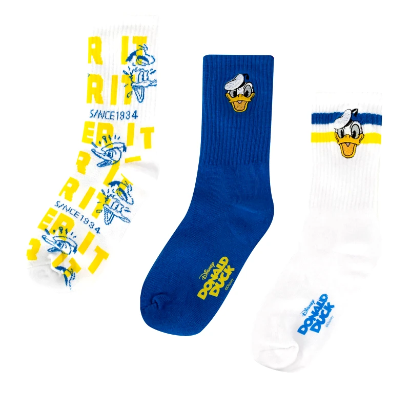 Mickey&Friends Σετ ψηλές κάλτσες παιδικές 2 τεμαχίων Mickey&Friends ACCCS-SS24-317DSTC Σκούρο μπλε
