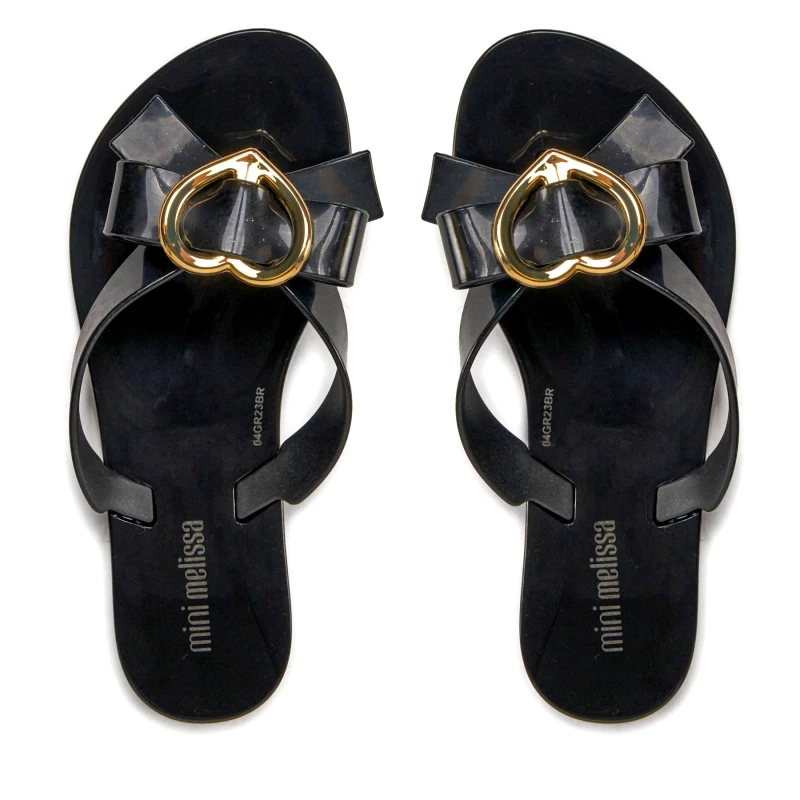 Melissa Σαγιονάρες Melissa Mini Melissa Harmonic Hot Inf 33945 Μαύρο