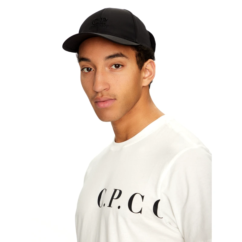 C.P. Company Καπέλο Jockey C.P. Company 18CMAC146A005904A Μαύρο
