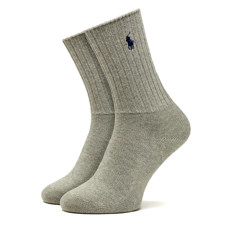 Polo Ralph Lauren Κάλτσες Ψηλές Γυναικείες Polo Ralph Lauren 455846847013 Γκρι