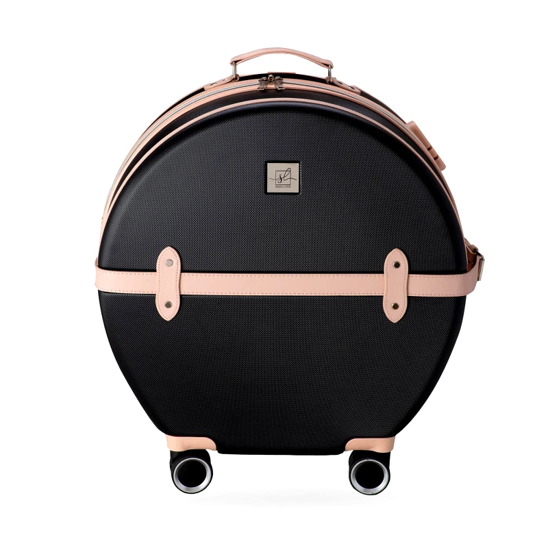 Semi Line Μεσαία Βαλίτσα Semi Line T5671-3 Μαύρο