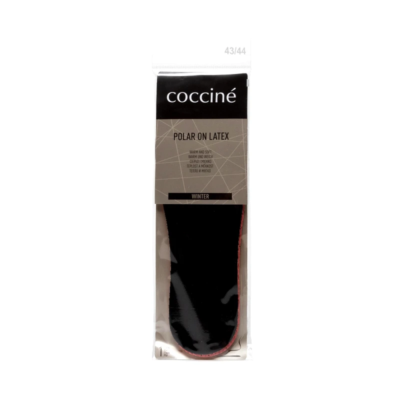 Coccine Θερμικοί πάτοι Coccine 665/18/AZ r.43/44 Μαύρο
