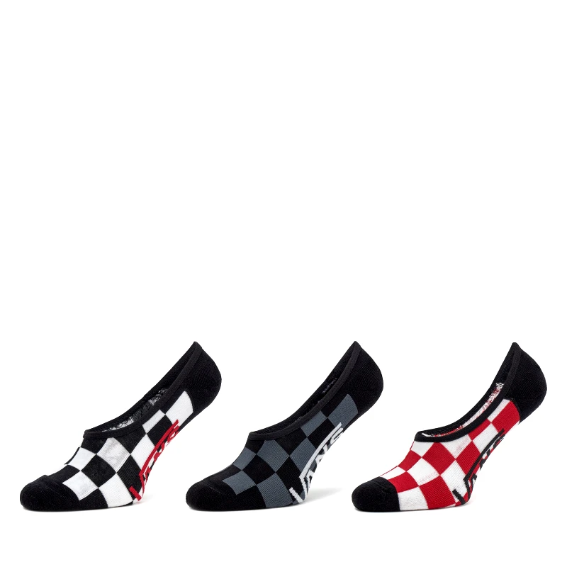 Vans Σετ κάλτσες σοσόνια ανδρικές 3 τεμαχίων Vans Classic No Show VN000F10 Έγχρωμο