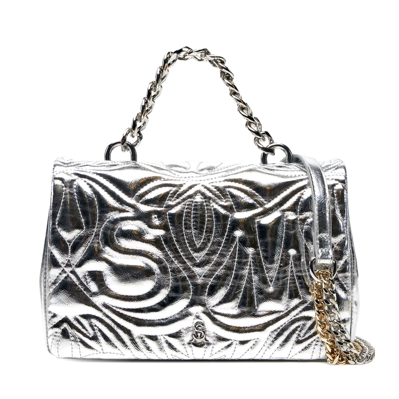 Steve Madden Τσάντα Steve Madden Bnotable SM13001564 Ασημί