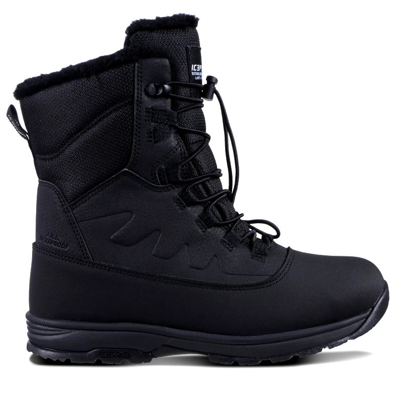 Icepeak Μπότες Χιονιού Icepeak Alofi2 72268 Μαύρο