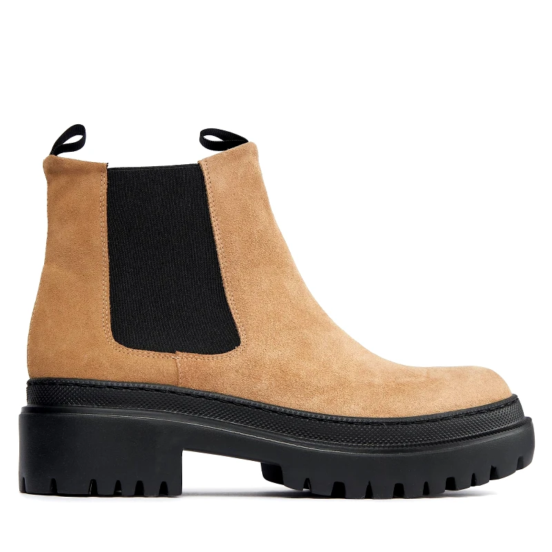 Pollini Μποτάκια με λάστιχο Pollini SA21204G0HTI0130 Μπεζ