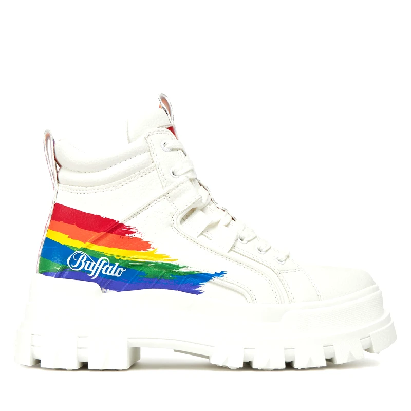 Buffalo Ορειβατικά παπούτσια Buffalo Aspha Nc Mid 1622570 Λευκό