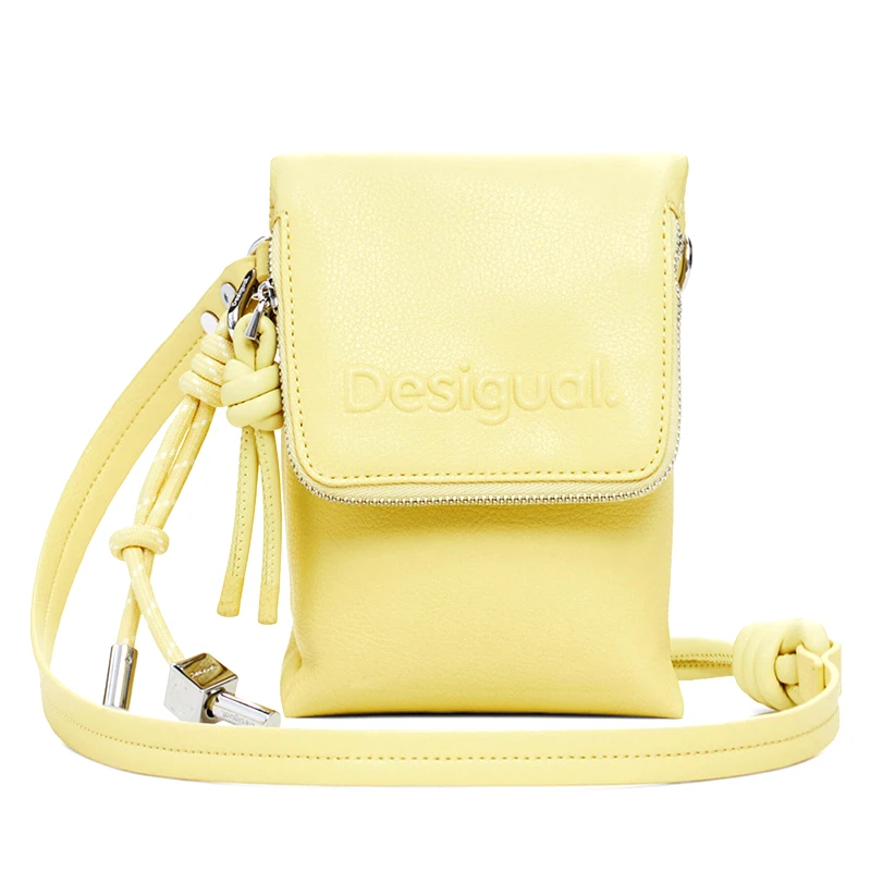 Desigual Τσαντάκι Κινητού Desigual 25SAYP37 Κίτρινο