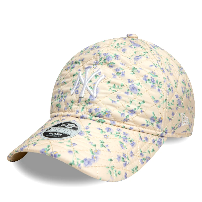 New Era Καπέλο Jockey New Era New York Yankees Floral Quilt 9Twenty 60595367 Μπεζ