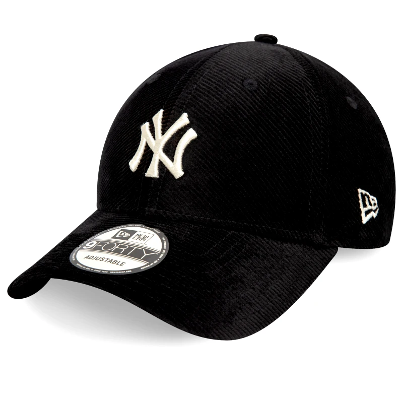 New Era Καπέλο Jockey New Era New York Yankees Cord 9Forty 60595254 Μαύρο