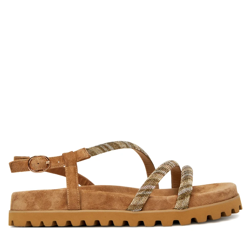 Alma En Pena Σανδάλια Alma En Pena V251705 Μπεζ