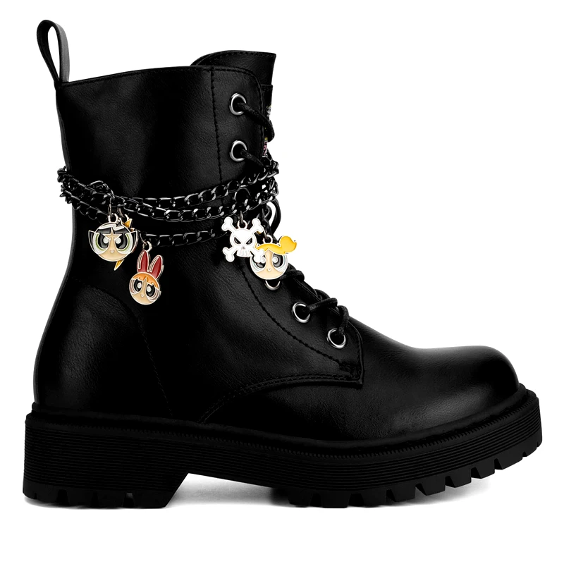 Powerpuff Girls Μποτίνια Powerpuff Girls CS-AW24-250WBPPG Μαύρο