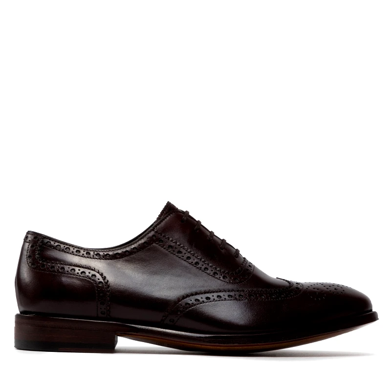 Lord Premium Κλειστά παπούτσια Lord Premium Brogues 5501 Καφέ