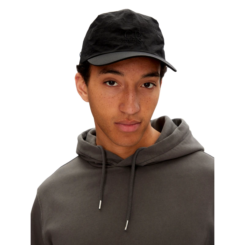 C.P. Company Καπέλο Jockey C.P. Company 18CMAC225A110188A Μαύρο