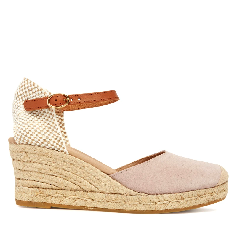 Genuins Εσπαντρίγιες Genuins Carina Velour G106385 Ροζ