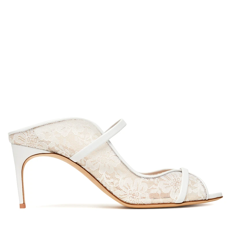 MALONE SOULIERS Παντόφλες MALONE SOULIERS Noah 70-10 Λευκό