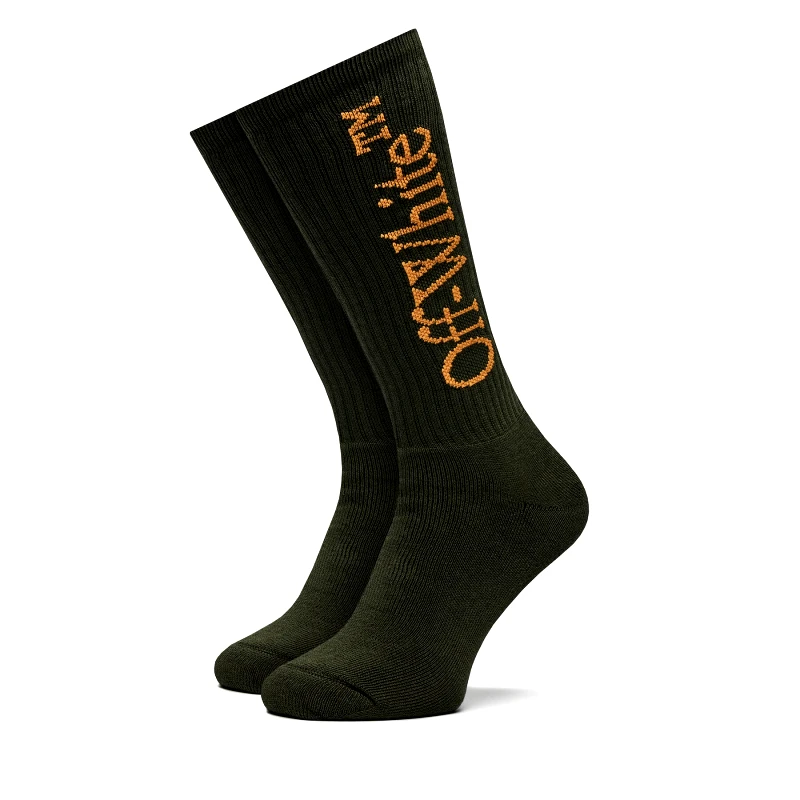 Off-White Κάλτσες μακριές Off-White OMRA075S23KNI0015620 Πράσινο