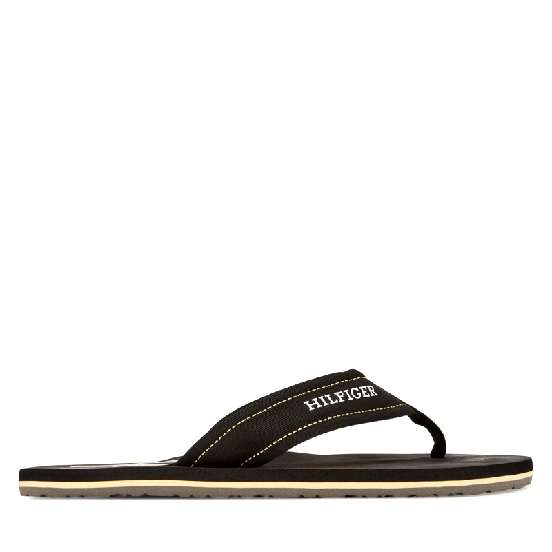 Tommy Hilfiger Σαγιονάρες Tommy Hilfiger Hilfiger H Padded Beach Sandal FM0FM05536 Μαύρο
