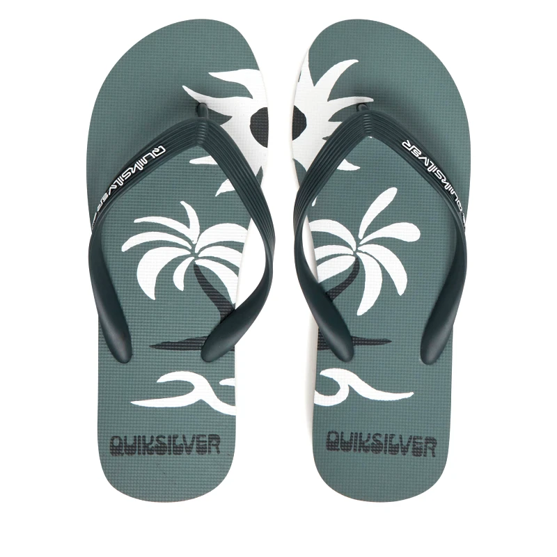 Quiksilver Σαγιονάρες Quiksilver Molokai Screen AQYL101427 Πράσινο
