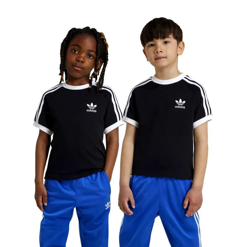 adidas adidas T-Shirt adicolor Trefoil IY2389 Μαύρο Regular Fit