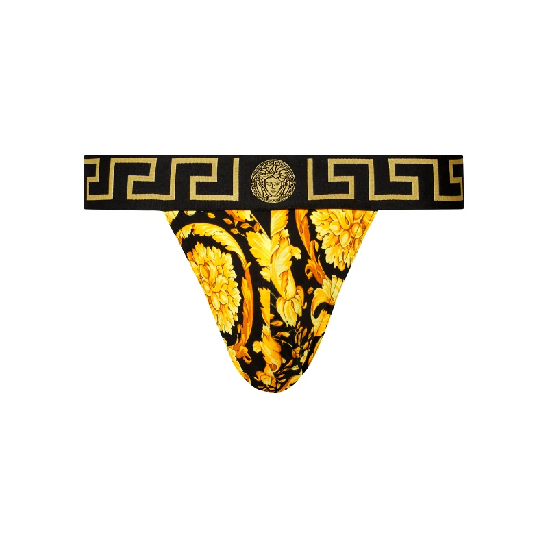 Versace Versace Σλιπ Jock Strap 1001382 1A11188 Μαύρο