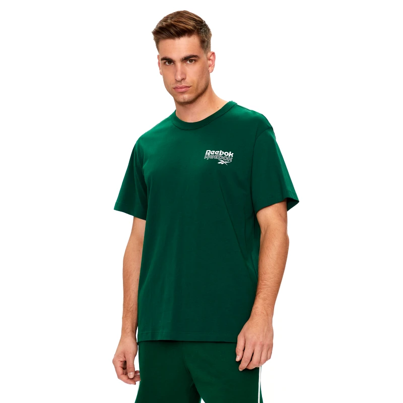 Reebok Reebok T-Shirt Ri Brand Proud Gfx Ss Tee 100076384 Πράσινο Regular Fit