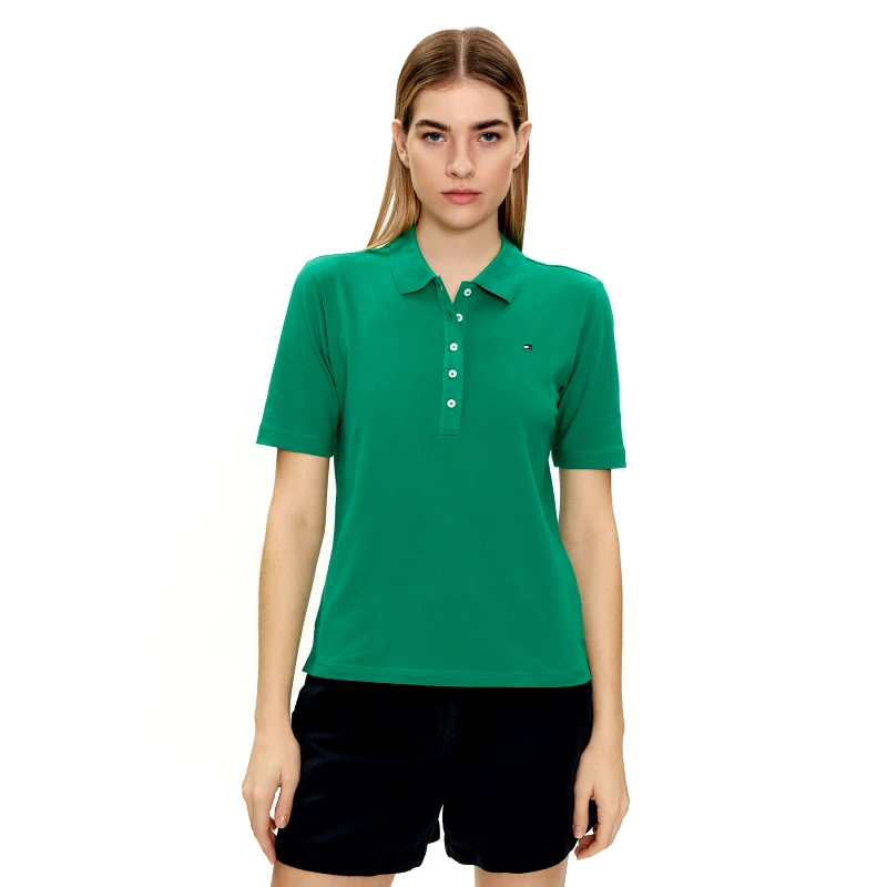 Tommy Hilfiger Tommy Hilfiger Polo 1985 WW0WW37820 Πράσινο Regular Fit