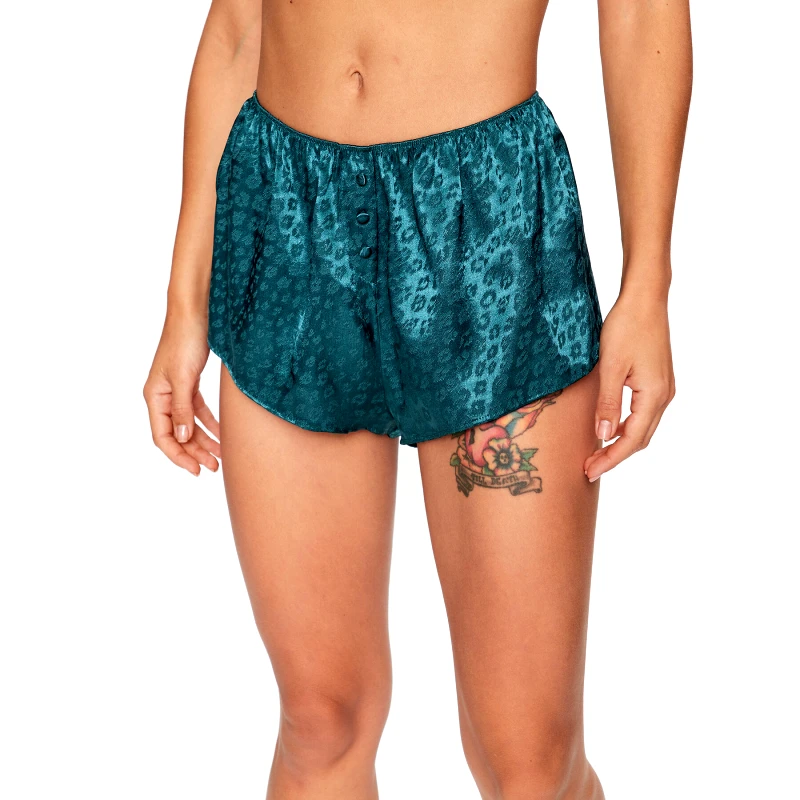 Hunkemöller Hunkemöller Σορτς πιτζάμας 203229 Τυρκουάζ Comfortable Fit