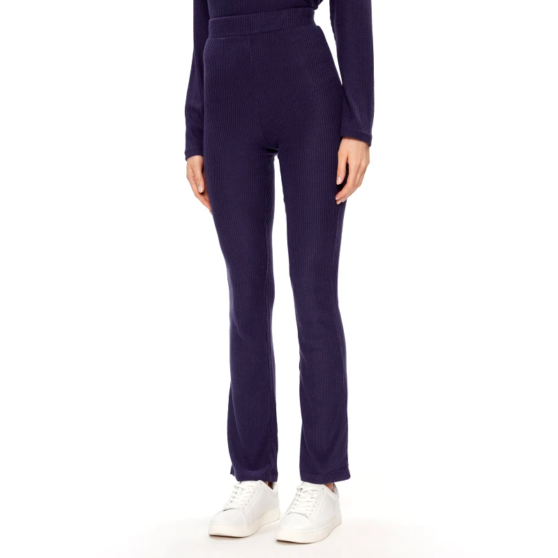 Triumph Triumph Παντελόνι πιτζάμας Thermal MyWear Skinny Leg Trousers 10216565 Σκούρο μπλε Skinny Fit