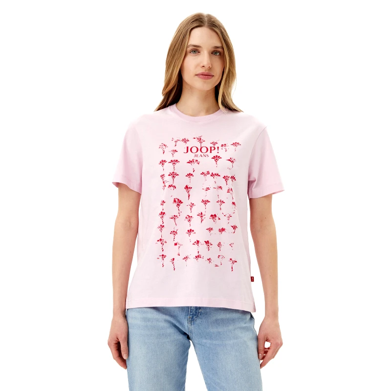 JOOP! Jeans JOOP! Jeans T-Shirt 30046272 Ροζ Regular Fit