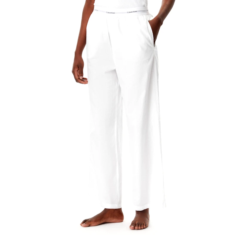 Calvin Klein Underwear Calvin Klein Underwear Παντελόνι πιτζάμας LV00QS7410 Λευκό Regular Fit