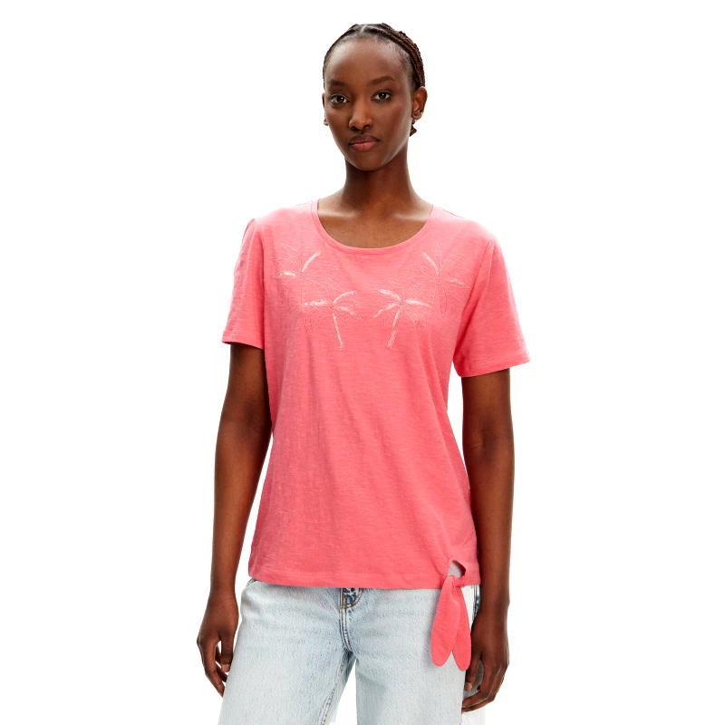 Olsen Olsen T-Shirt 11104823 Ροζ Regular Fit
