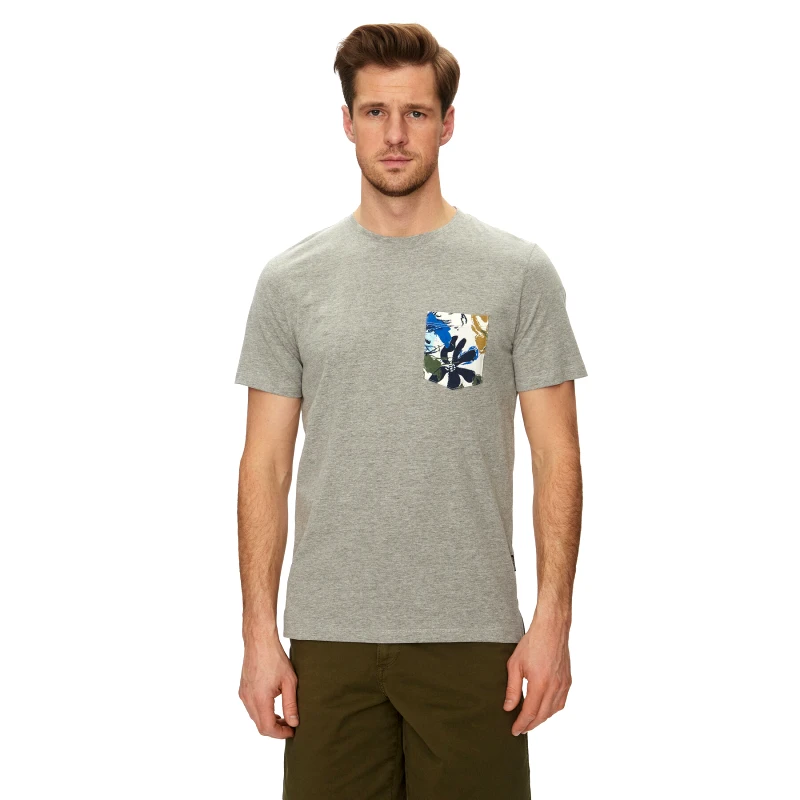 Blend Blend T-Shirt 20718297 Γκρι Regular Fit